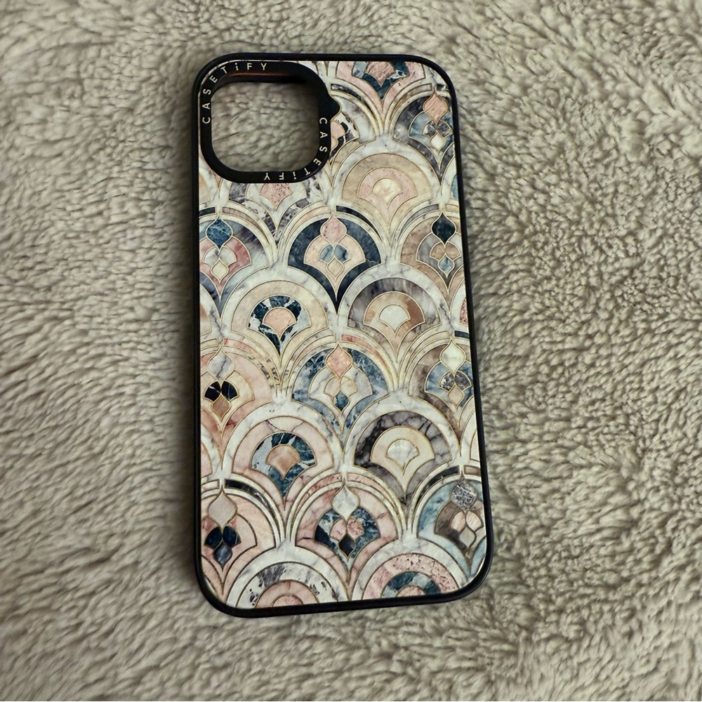 Casetify iPhone 13 Art Deco Pattern Phone Case